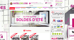 Desktop Screenshot of matelpro.com